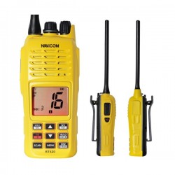 VHF portable 5W - Étanche IPX7 et flottante.  flashlight Navicom