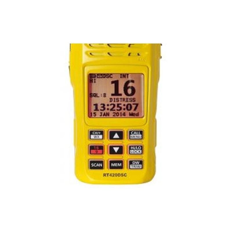 VHF portable 5W - Etanche et Flottante - GPS et DSC Navicom