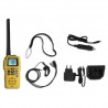 Pack comprenant VHF portable 6W RT411 + alimentation 12V + micro orei Navicom