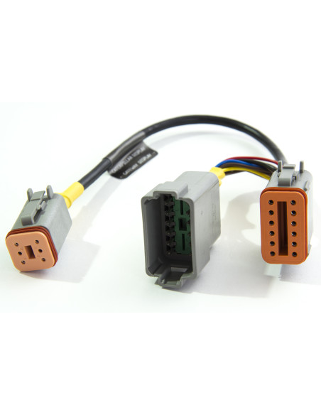 Caterpillar Display 12-pin Adaptor Cable-Yacht Devices-CATERPIL-D12-SeaElec.fr 