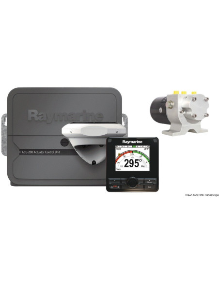 Evolution Hydraulic Pilot avec boîtier de commande p70Rs, ACU-100 & pompte hydraulique 0.5lRaymarineT70154
