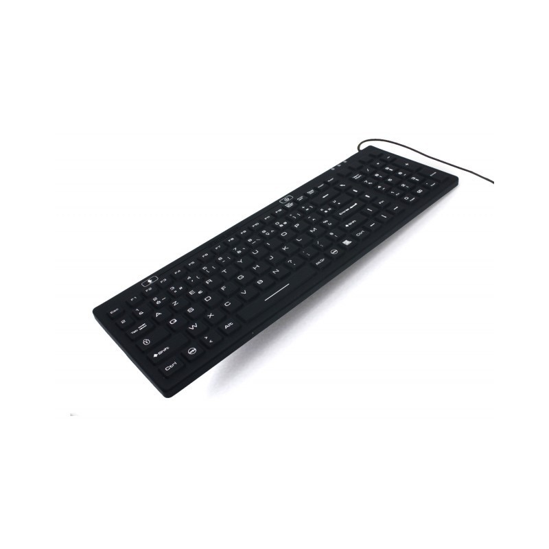 Clavier rigide étanche IP68 380*130 mm  IPES7CLAV