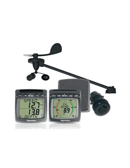 Pack sans fil speed/sond/vent Trid.-Raymarine-T108-868-Seaelec.fr