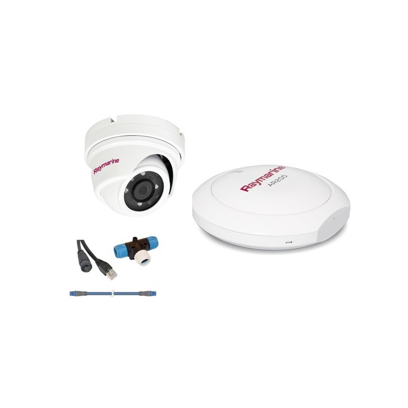 Pack de réalité augmentée comprenant une caméra IP CAM220, un module AR200, dorsale STNG 1 m, raccord en T et câble Raynet de 10