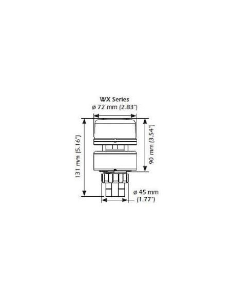 200WXStation Météo statique à ultrasons Vitesse et Vent AIRMAR-FURUNO-AI-44-835-1-03-Seaelec.fr