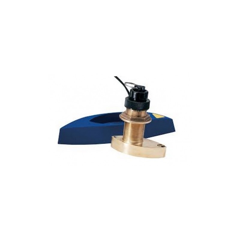 B275LH-W 1000W D/T Sonde Bronze Traversante faisceau large Low-High avec sabotRaymarineA80322