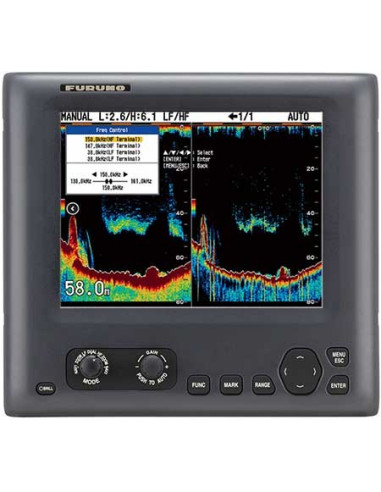 FCV288 Sondeur graphique numérique LCD 10,4" couleur 300cd/m²-FURUNO-IMD03379001-Seaelec.fr