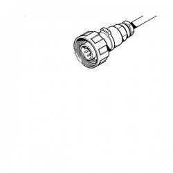 Prise mâle pilote cockpit 6 broches - ST1000+ et ST2000+RaymarineD337