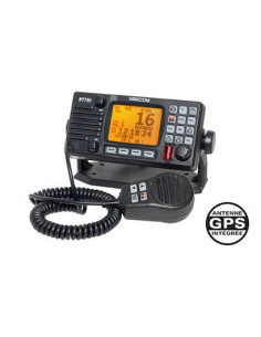 RT750 V2 - VHF fixe avec antenne GPS intégrée NAV-RT750-V2 Navicom SeaElec.fr