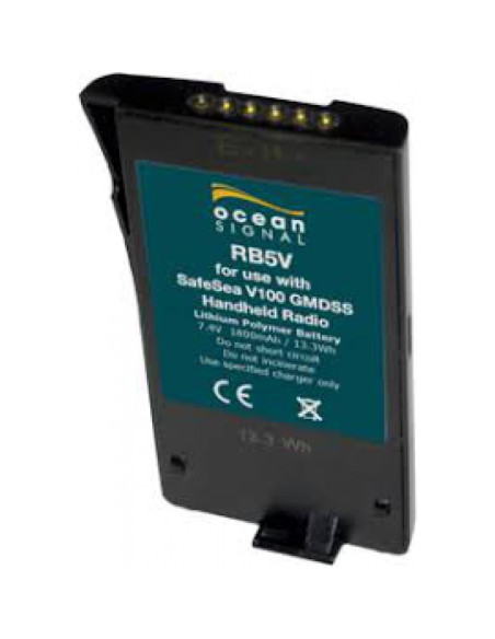 Batterie rechargeable RB5V au Lithium Polymère (V100)-Ocean Signal-OS-721S-00615-Seaelec.fr