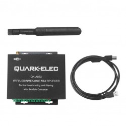 Multiplexeur bidirectionnel NMEA0183 Wifi USB Quark-Elec