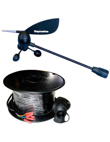 Pack i50 & i60 Vent, Vitesse, Prof. - 3 x Insts, sonde et capteurs (E70058, E70059, E70061, E26031, M78713-PZ, et E22078)Raymari