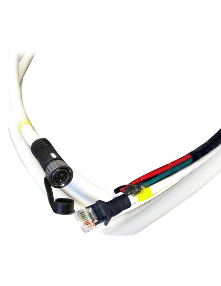 Câble dantenne 5 mètres pour antenne D, HD, SHD (RJ45) Raymarine