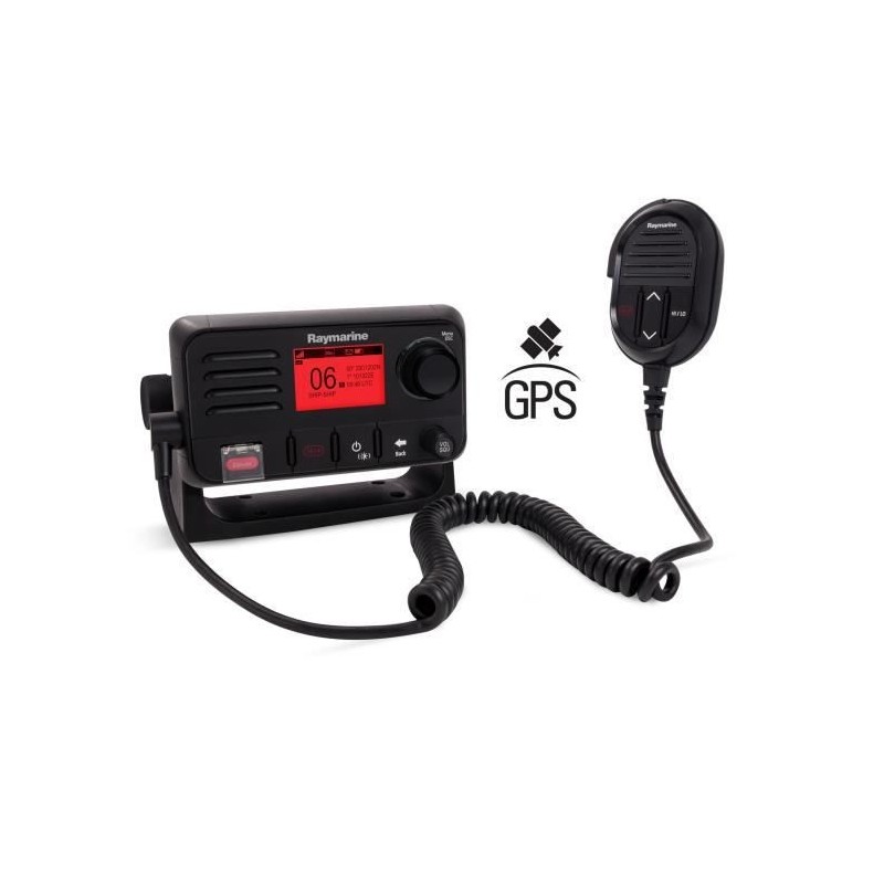 Émetteur-récepteur VHF avec récepteur GPS intégré Ray53 Raymarine