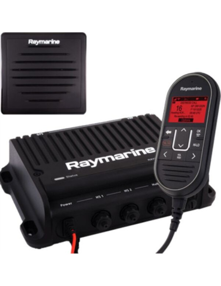 Émetteur-récepteur VHF avec ASN et AIS Rx Ray 91 (Inc combiné, HP Passif et câble) Raymarine