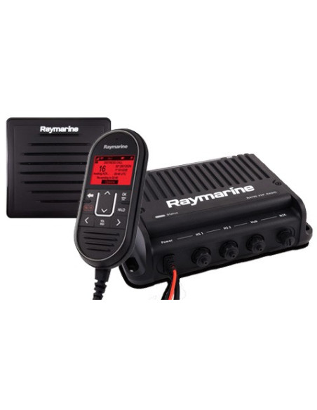Émetteur-récepteur VHF avec ASN Ray 90 (Inc combiné, HP Passif et câble) Raymarine
