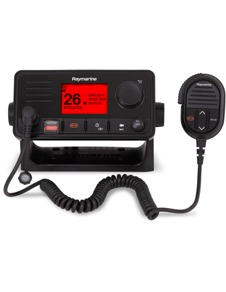 Émetteur-récepteur VHF avec récepteur GPS intégré Ray63 (Second poste en option) Raymarine