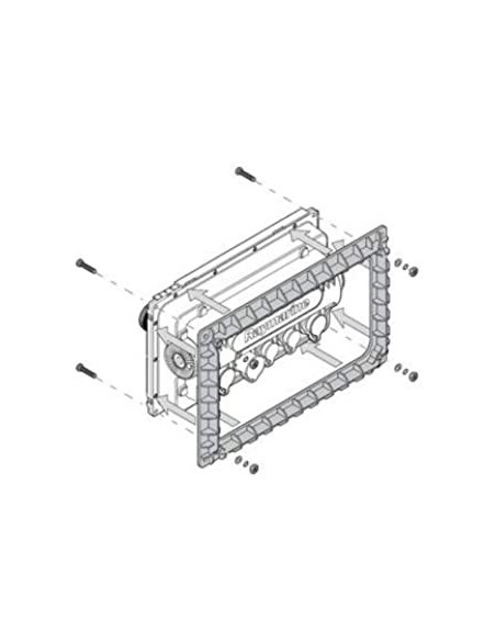 Etrier de montage arrière pour AXIOM Pro 12 / eS12-Raymarine-A80343-Seaelec.fr