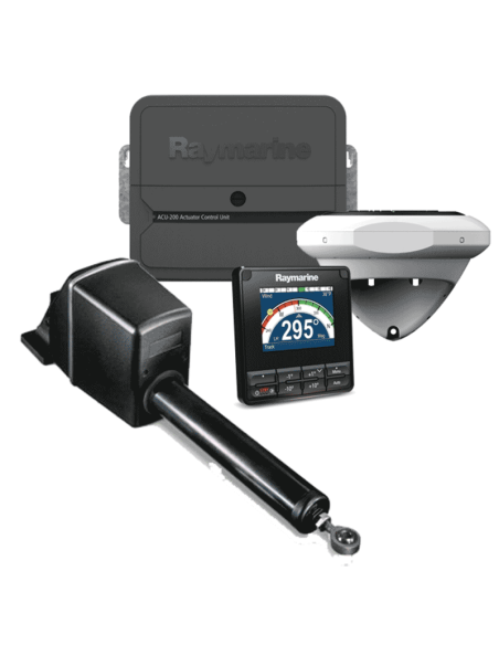 Evolution Autopilot avec boîtier de commande p70s, ACU-200  & unité de puissance mécanique linéaire Type 1 Raymarine
