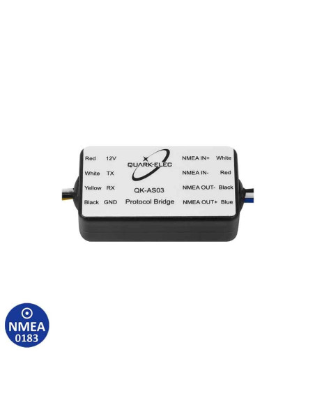  Passerelle NMEA 0183 RS422/RS232 QUA-QK-AS03 Quark-Elec SeaElec.fr
