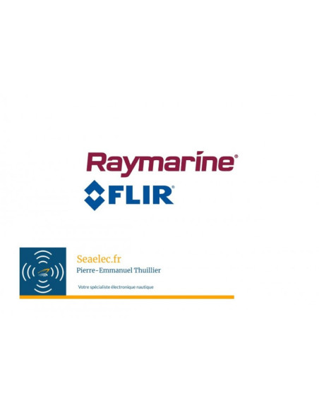 PowerTower composite de 150mm RAD-Raymarine-X10013-SCA-Seaelec.fr