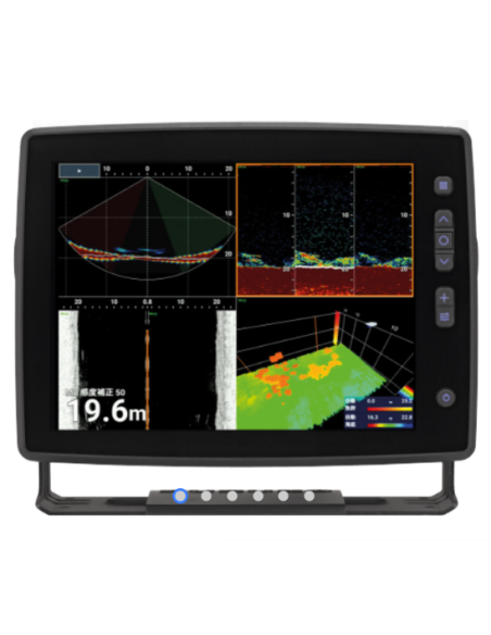 SFD1010 - Ecran tactile 10,4" pour sondeur multifaisceau DFF3D, sondeurs ou radar DRS4DL+-FURUNO-IMD040210AA-SeaElec.fr 