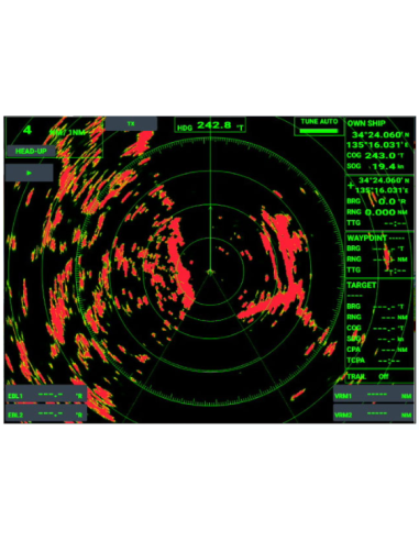 SFD1010 - Ecran tactile 10,4" pour sondeur multifaisceau DFF3D, sondeurs ou radar DRS4DL+-FURUNO-IMD040210AA-Seaelec.fr