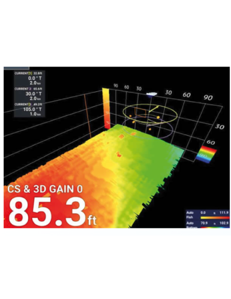 SFD1010 - Ecran tactile 10,4" pour sondeur multifaisceau DFF3D, sondeurs ou radar DRS4DL+-FURUNO-IMD040210AA-SeaElec.fr 