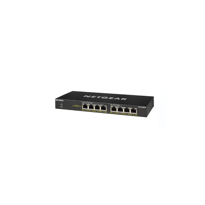 GS308PP HUB POE 8 PORTS RJ45 SWITCH ETHERNET