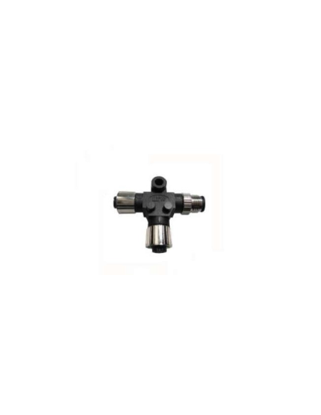 Fiche en T. de connexion Mâle/Femelle/Femelle (Micro5)-FURUNO-00150705000-SeaElec.fr 