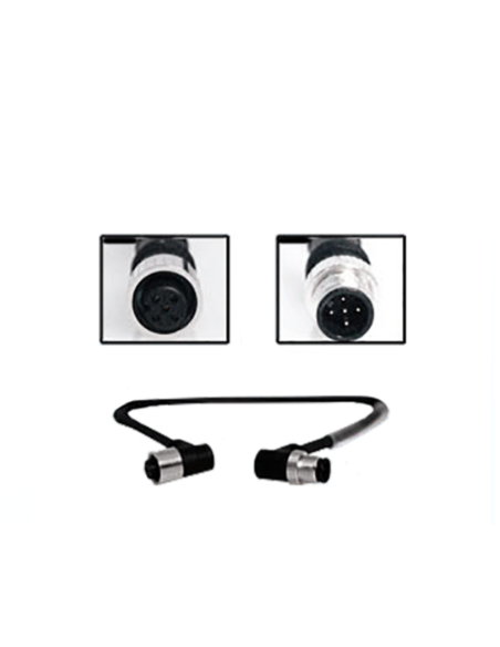 Cordon NMEA2000 Micro5C coudée 5 plots M/F - 1m-FURUNO-00110583010-SeaElec.fr 