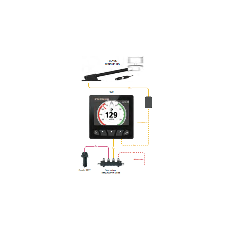 PACK FI70PK2: CV7+FI70+DST800+ NMEA2000