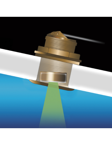 B175HW - SONDE CHIRP 12° Bronze simple bande-Airmar-AI-41-939-1-01-Seaelec.fr
