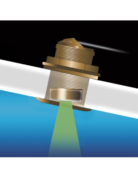 B175HW - SONDE CHIRP 0° Bronze simple bande-Airmar-AI-41-925-1-02-SeaElec.fr 