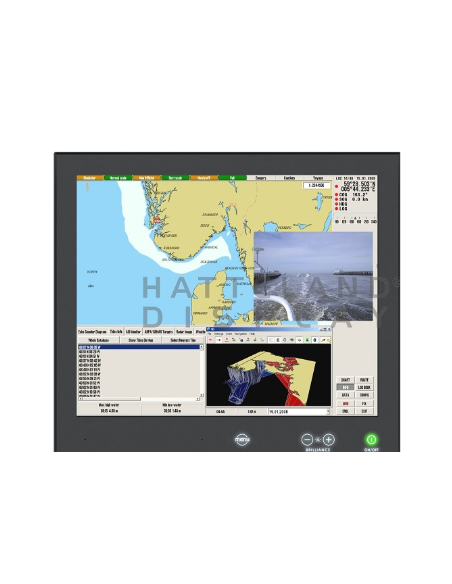 ECRAN 17'' - HD 17T22 MMD-FURUNO-HD17T22MMD-MA1FOGA-SeaElec.fr 
