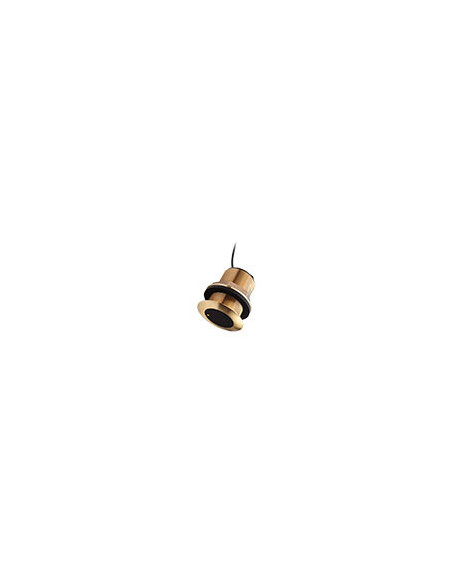 Sonde bronze traversante à faisceau conique HIGH CHIRP angle 12°  RAY-E70340 Raymarine SeaElec.fr Pierre-Emmanuel Thuillier