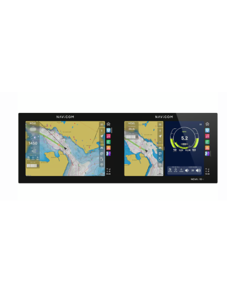  NOVA10x2: Écran multifonction double écran 10" à encastrer  NAV-NX4-NOVA10X2  SeaElec.fr Pierre-Emmanuel Thuillier