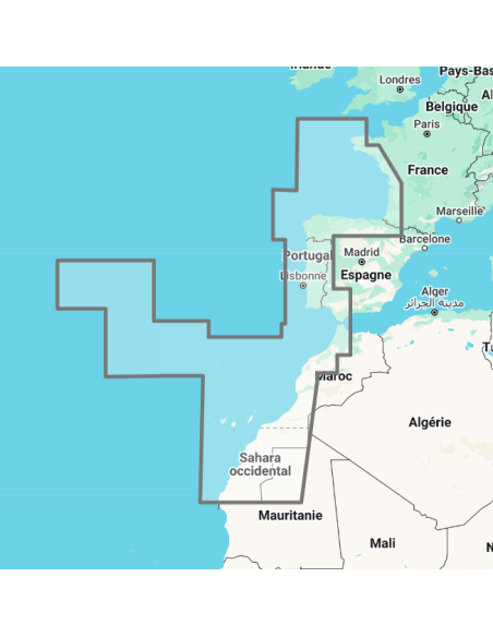 WIDE ZONE TZ MAPS Europe ouest-Time Zéro-MS-TZMAPS-SeaElec.fr 