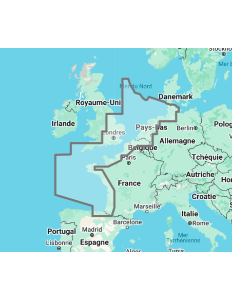 WIDE ZONE TZ MAPS Europe Nord Ouest-Time Zéro-MS-TZMAPS-SeaElec.fr 