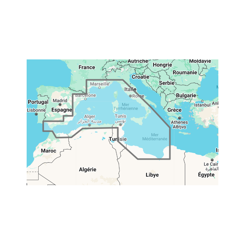 WIDE ZONE TZ MAPS Méditerranée Ouest-Time Zéro-MS-TZMAPS-SeaElec.fr 