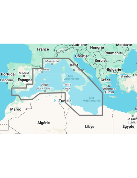 WIDE ZONE TZ MAPS Méditerranée Ouest-Time Zéro-MS-TZMAPS-SeaElec.fr 
