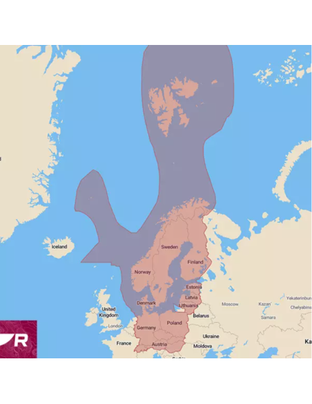 Cartographie Lighthouse Europe du Nord  RAY-R70794-NEU Raymarine SeaElec.fr Pierre-Emmanuel Thuillier