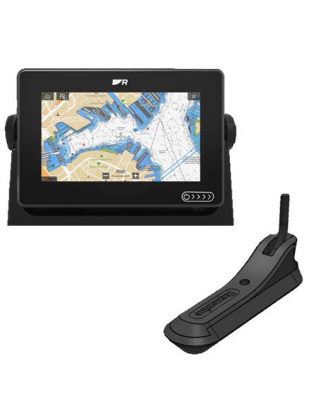  AXIOM+ 7 RV, tactile, sondeur 600W, Down et RV 3D intégré, Wifi, cartographie Lighthouse Méditerranée, sonde RV-100 incluse  RA