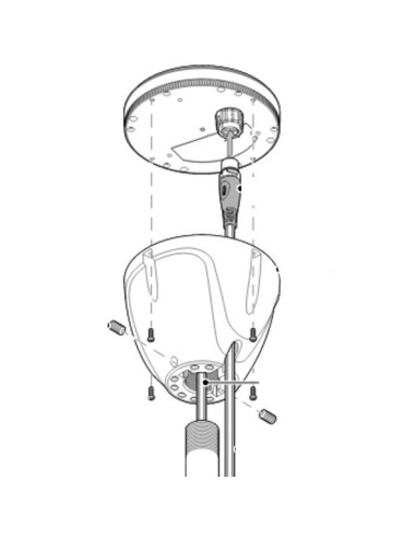 Pack Raystar - Antenne + kit de montage sur mât-Raymarine-T70327-Seaelec.fr