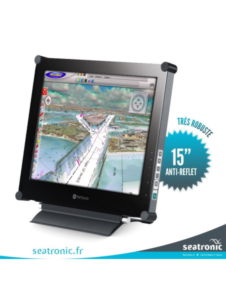 Ecran 15 '' Neovo 12 Volts, Renforcé X-15E-Néovo--SeaElec.fr 