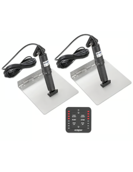 Kits Flaps pelles inox + commutateur LED