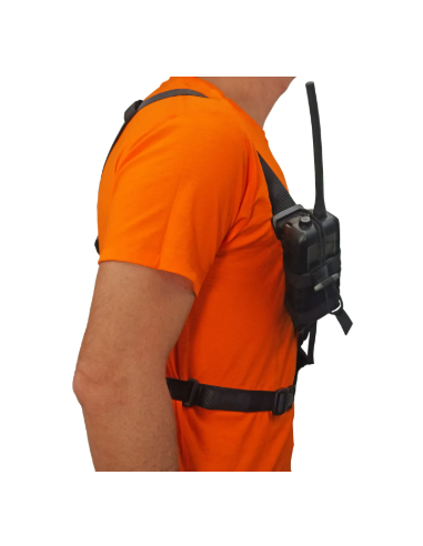 LC-OTUNINYL Housse universelle en nylon, avec baudrier-Icom--Seaelec.fr