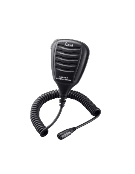  HM-167 Microphone haut-parleur fiche 4 pins IC-HM-167  SeaElec.fr