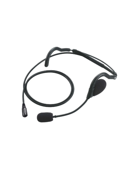  HS-M73 Casque contour de nuque avec micro flexible pour portatif IC-M73 IC-HS-M73  SeaElec.fr