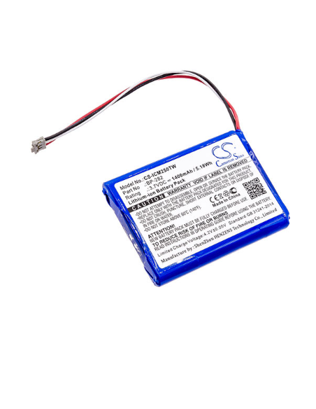  BP-282N Batterie Li-Ion 3,7V 1500mAh interne IC-BP-282N  SeaElec.fr